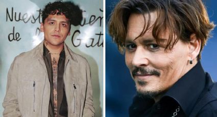 Johnny Depp y Christian Nodal protagonizan inesperado ENCUENTRO; aseguran que parecían gemelos