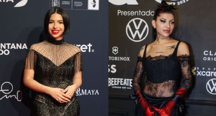 "Se dejó humillar"; critican a Ángela Aguilar por usar vestido IDÉNTICO al de Cazzu