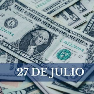 Precio del dólar HOY en México: sábado 27 de julio