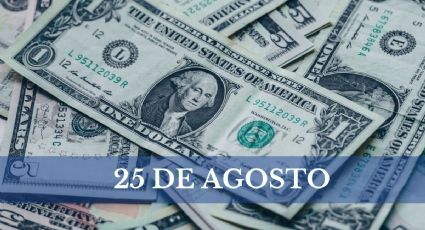 Precio del dólar HOY en México: domingo 25 de agosto