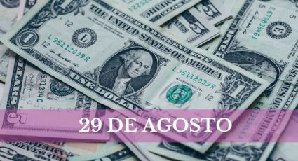 Precio del dólar HOY en México: jueves 29 de agosto