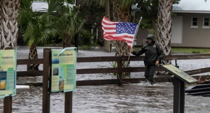 Huracán Debby toca tierra en Florida y amenaza con inundaciones catastróficas a 10 estados en EU