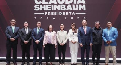 Presentan gobernadores peticiones a Claudia Sheinbaum